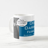 Celebrate Darwin Day Coffee Mok (Voorkant links)