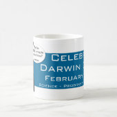 Celebrate Darwin Day Coffee Mok (Center)