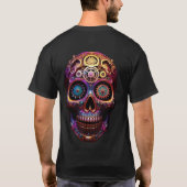 Celebrate Day of the Dead Wearing This T-Shirt (Achterkant)