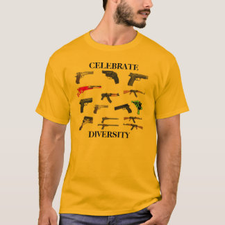 CELEBRATE DIVERSITEIT T-SHIRT