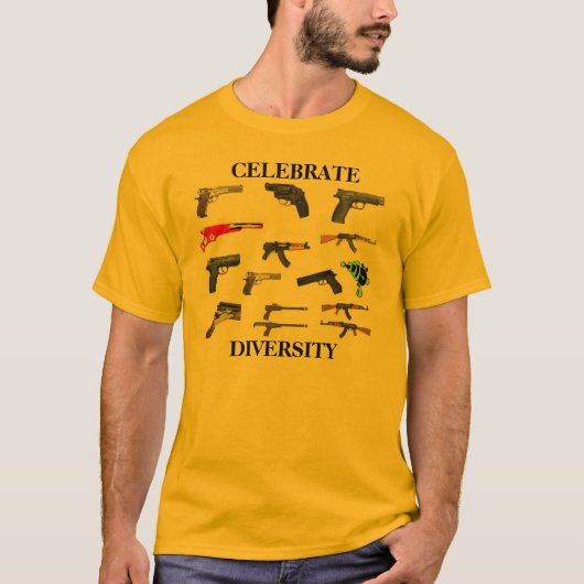 CELEBRATE DIVERSITEIT T-SHIRT (Voorkant)