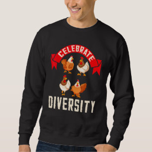 Celebrate Diversity Chicken T-shirt