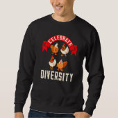Celebrate Diversity Chicken T-shirt (Voorkant)