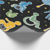 Celebrate Diversity | Inclusief Disability Awarene Cadeaupapier (Hoek)