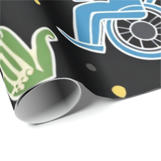 Celebrate Diversity | Inclusief Disability Awarene Cadeaupapier (Rol Hoek)