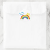 Celebrate Diversity Rainbow Sun Stickers (Tas)