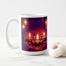 Celebrate Diwali Festival, Coffee Mug