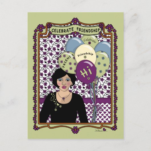 Celebrate Friendship_A_ Briefkaart (Voorkant)