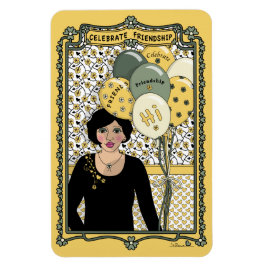 Celebrate Friendship_C_4x6 koelkast Magnet Magneet