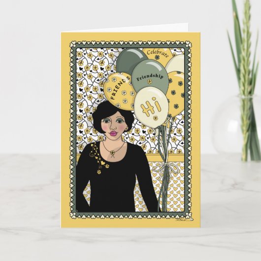 Celebrate Friendship_C_Greeting Kaart (Voorkant)