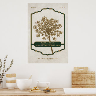 CELEBRATE GROWTH - Waarde Poster Papier (Matte)