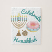 Celebrate Hanukkah Legpuzzel (Verticaal)