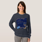 Celebrate Hanukkah T-shirt (Voorkant volledig)