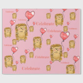 Celebrate Hedgel Cadeaupapier (Vlak)