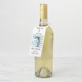 CELEBRATE HOLE IN 1, MARINE LIFE DOLPHIN ART BOTT FLESSENHANGER (Schuin)