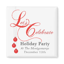 Celebrate Holiday Party, Red Lace