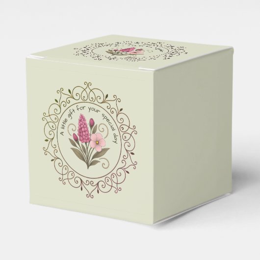 Celebrate in Style – Elegant Balloon Gift Box Bedankdoosjes (Voorkant Zijde)