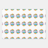 Celebrate in Style with Leiiwaa Vibes 🌺 Inpakpapier Vel (Voorkant)