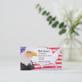 Celebrate Independence Eagle Visitekaartje (Staand voorkant)