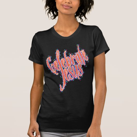 Celebrate Jesus-1B T-shirt (Voorkant)