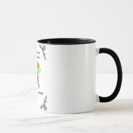 "CELEBRATE JOU" 11 Oz. Mok RINGER BIRTHDAY COFFEE