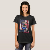 Celebrate July 4th in Style with American Pug T-shirt (Voorkant volledig)