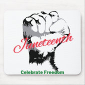 Celebrate Juneteenth Mousepad Muismat (Voorkant)