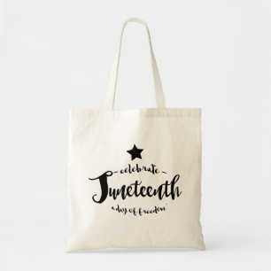 Celebrate Juneteenth Star Tote Bag