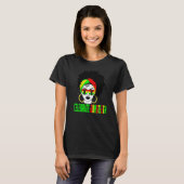 Celebrate Juneteeth Pride Black History Afro Ameri T-shirt (Voorkant volledig)