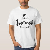 Celebrate Junetetiende T-shirt (Voorkant)