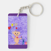 Celebrate - Kinder kunst voor CHOC Sleutelhanger (achterkant)