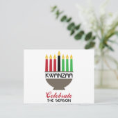 Celebrate Kwanzaa Briefkaart (Staand voorkant)