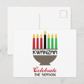 Celebrate Kwanzaa Briefkaart (Voorkant / Achterkant)