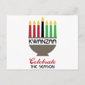 Celebrate Kwanzaa Briefkaart (Voorkant)