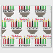 Celebrate Kwanzaa Cadeaupapier (Vlak)