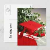 Celebrate, Laten we, 2011 Briefkaart (Voorkant / Achterkant)
