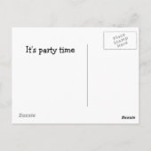 Celebrate, Laten we, 2011 Briefkaart (Achterkant)