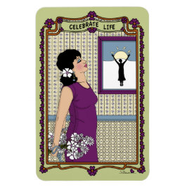 Celebrate Life_A_4x6 koelkast Magnet Magneet