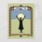 Celebrate Life A_ Briefkaart (Voorkant)