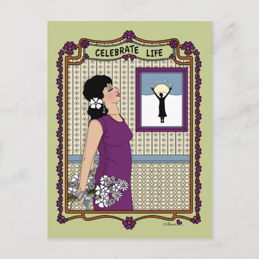 Celebrate Life_A_ Briefkaart (Voorkant)