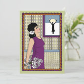 Celebrate Life A_Flat Card 5"x7" Aankondiging (Staand voorkant)