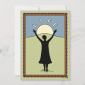 Celebrate Life_A_Flat Card 5"x7" Aankondiging (Voorkant)