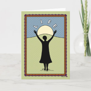 Celebrate Life A_Greeting Kaart