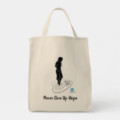 Celebrate Life A_Grocery Tote Bag (Achterkant)