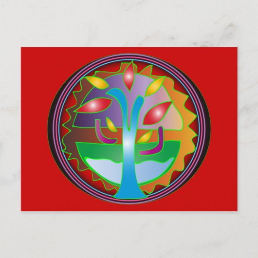 Celebrate Life Briefkaart (Voorkant)