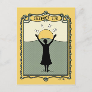 Celebrate Life C_ Briefkaart