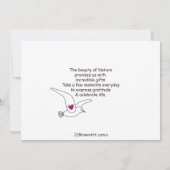 Celebrate Life_Flat Card 7"x5" (Achterkant)