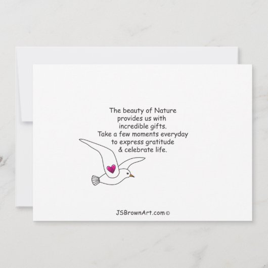 Celebrate Life_Flat Card 7"x5" (Achterkant)