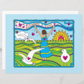 Celebrate Life_Flat Papierblad 11"x8.5" (Voorkant / Achterkant)