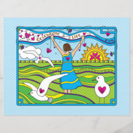 Celebrate Life_Flat Papierblad 11"x8.5"